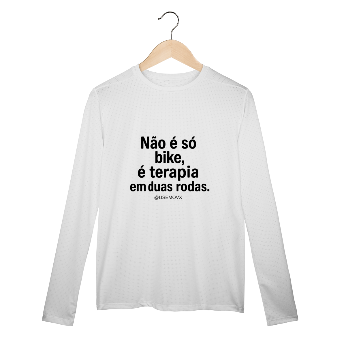 Nome do produto: Não é só bike Camisa Manga Longa Sport Dry UV