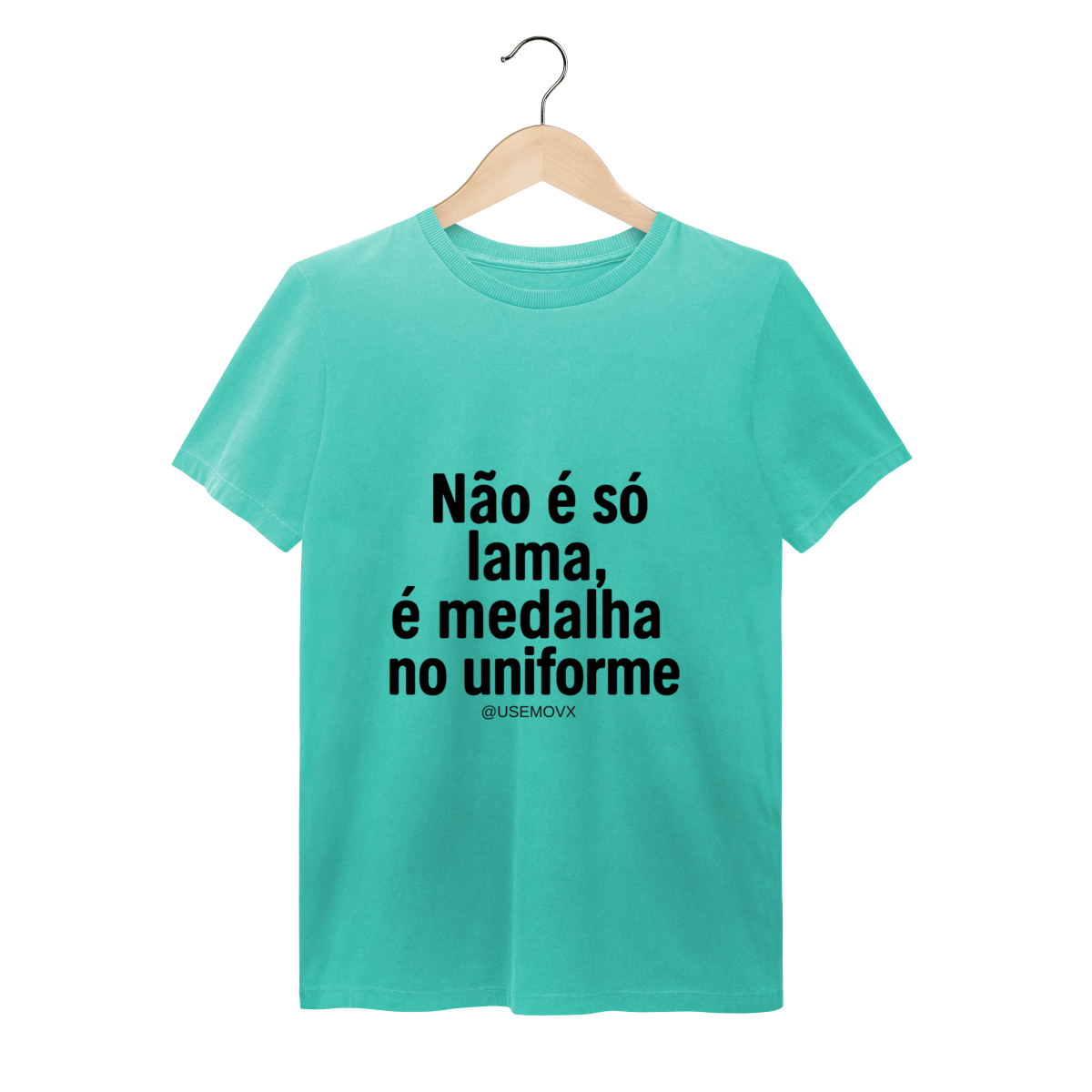 Nome do produto: Medalha no uniforme T-Shirt Estonada