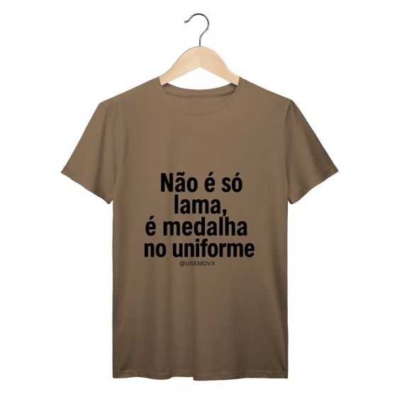 Medalha no uniforme T-Shirt Prime
