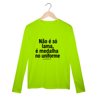 Medalha no uniforme Camisa Manga Longa Sport Dry UV
