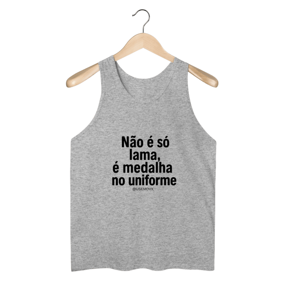 Medalha no uniforme Regata Masculina Quality