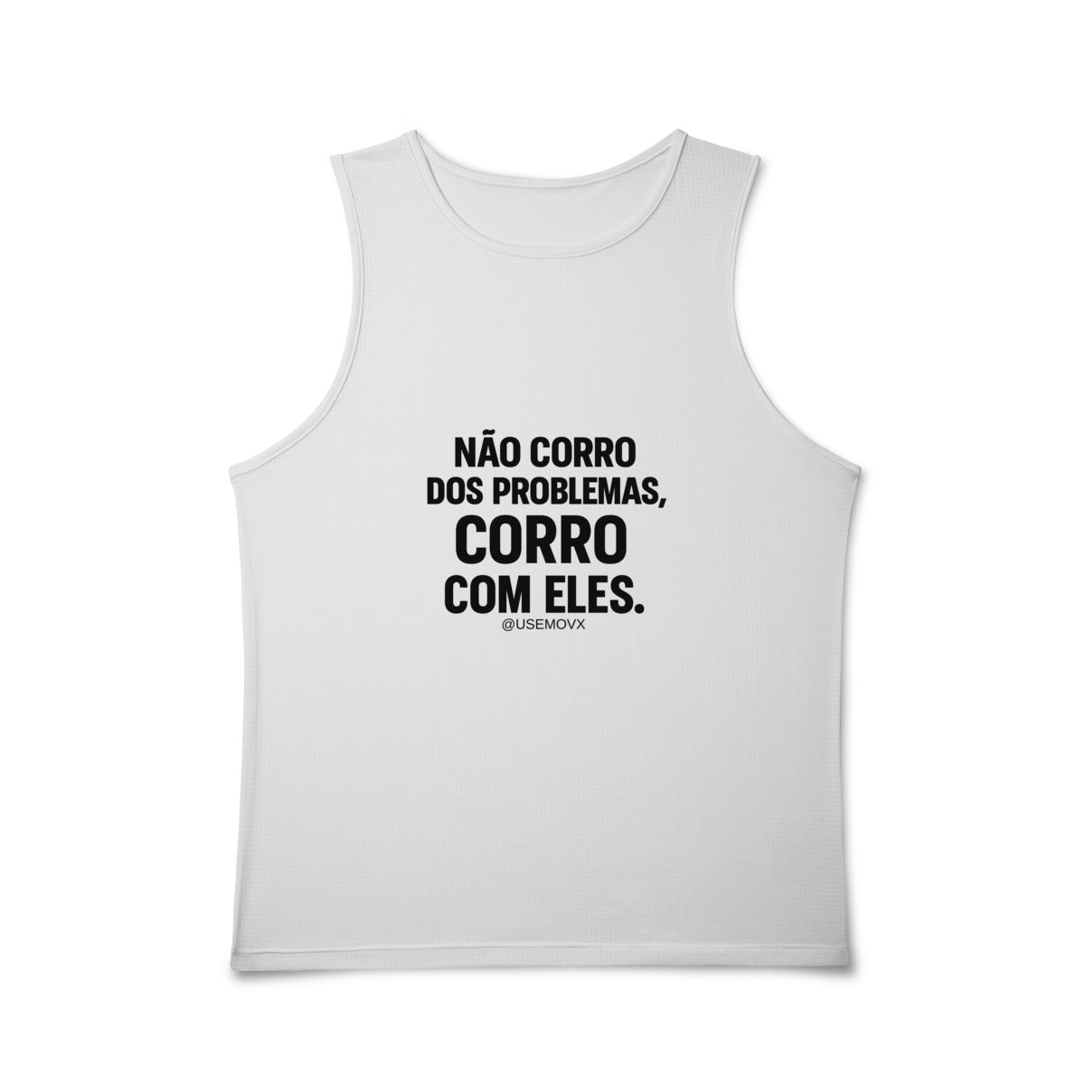 Nome do produto: Corre Problemas Regata Masc Sport Dry UV