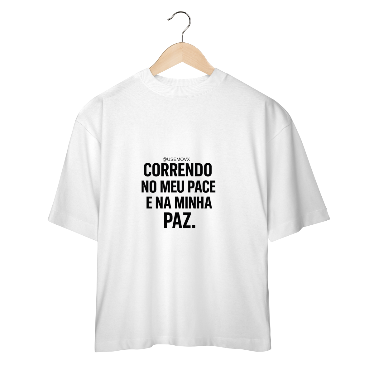 Nome do produto: Minha Paz Camiseta Oversized