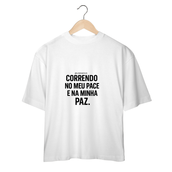 Minha Paz Camiseta Oversized