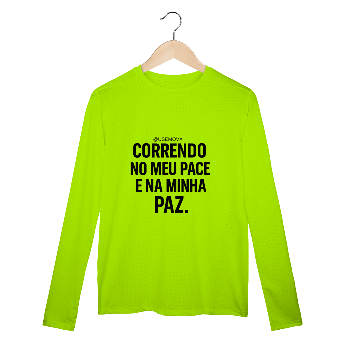 Nome do produto: Minha Paz Camisa Manga Longa Sport Dry UV