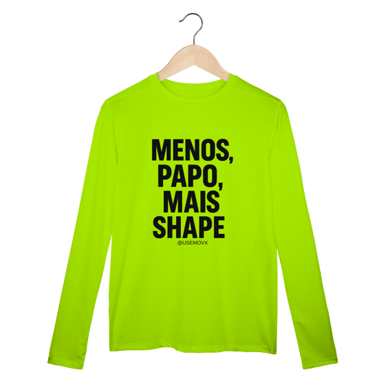 Mais Shape Camisa Manga Longa Sport Dry UV