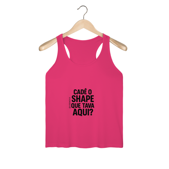 Cadê o Shape Regata Fem Sportv Dry UV