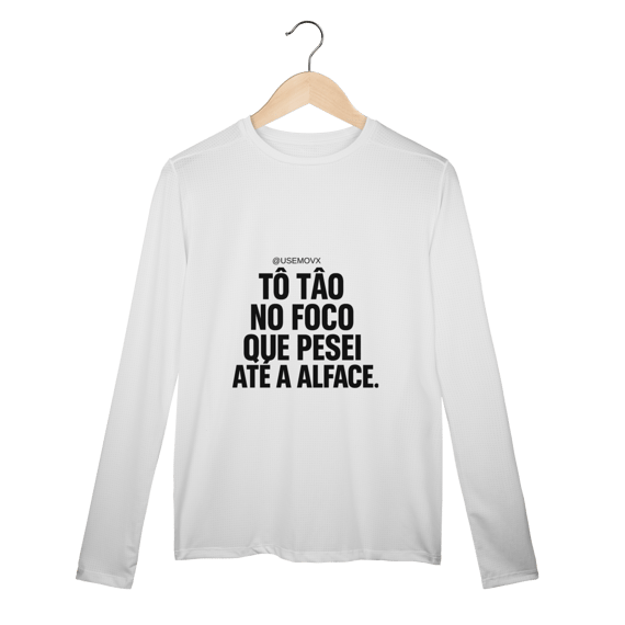 Foco Camisa Manga Longa Sport Dry UV