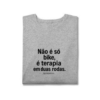 Nome do produto Não é só Bike T-Shirt Plus Size