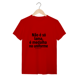 Nome do produto Medalha no uniforme T-Shirt Quality