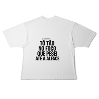 Nome do produto Foco Camiseta Oversized
