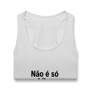 Nome do produto Não é só Bike Regata Fem Sportv Dry UV