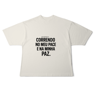Nome do produto Minha Paz Camiseta Oversized