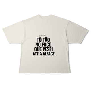 Nome do produto Foco Camiseta Oversized