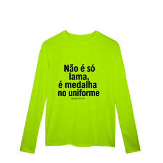 Nome do produto Medalha no uniforme Camisa Manga Longa Sport Dry UV