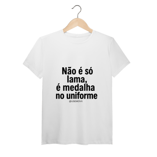 Nome do produto Medalha no uniforme T-Shirt Pima