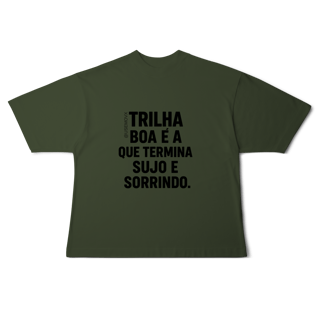 Nome do produto Trilha boa Camiseta Oversized
