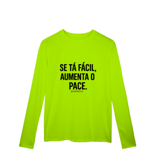 Nome do produto Ta fácil Camisa Manga Longa Sport Dry UV