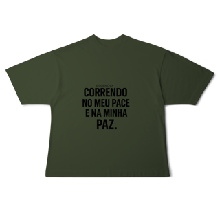 Nome do produto Minha Paz Camiseta Oversized