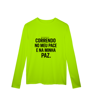Nome do produto Minha Paz Camisa Manga Longa Sport Dry UV