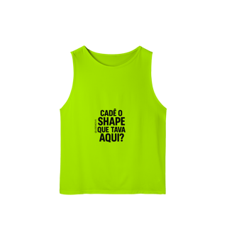 Nome do produto Cadê o Shape Regata Masc Sport Dry UV