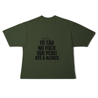 Nome do produto Foco Camiseta Oversized