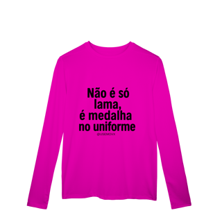 Nome do produto Medalha no uniforme Camisa Manga Longa Sport Dry UV
