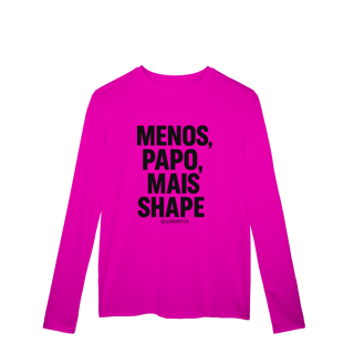 Nome do produto Mais Shape Camisa Manga Longa Sport Dry UV