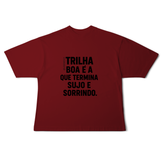 Nome do produto Trilha boa Camiseta Oversized