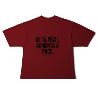 Nome do produto Ta fácil Camiseta Oversized