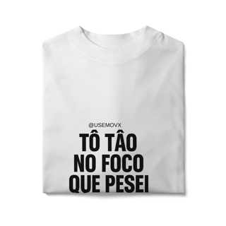Nome do produto Foco Camiseta Oversized