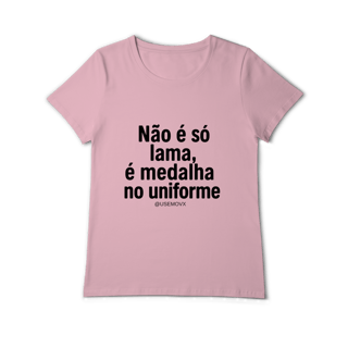 Nome do produto Medalha no uniforme Baby Long Pima