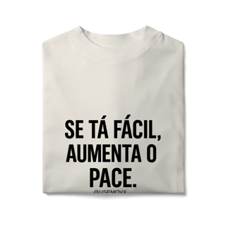 Nome do produto Ta fácil Camiseta Oversized