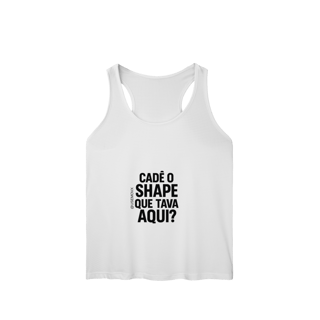Nome do produto Cadê o Shape Regata Fem Sportv Dry UV