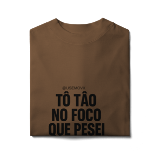 Nome do produto Foco Camiseta Oversized