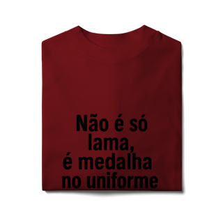 Nome do produto Medalha no uniforme Camiseta Oversized