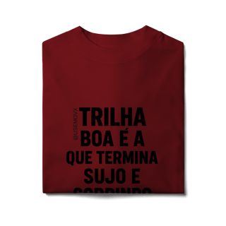 Nome do produto Trilha boa Camiseta Oversized