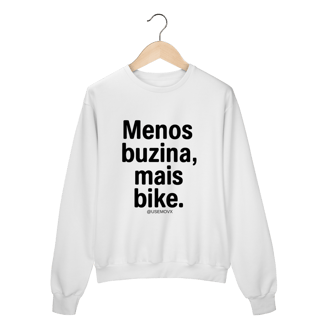 Nome do produto Menos Buzina Moletom Prime Fechado