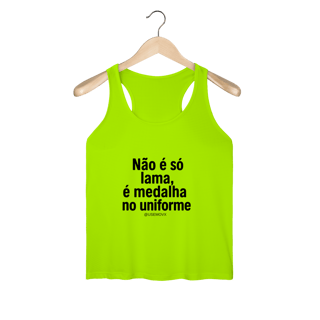 Nome do produto Medalha no uniforme Regata Fem Sportv Dry UV