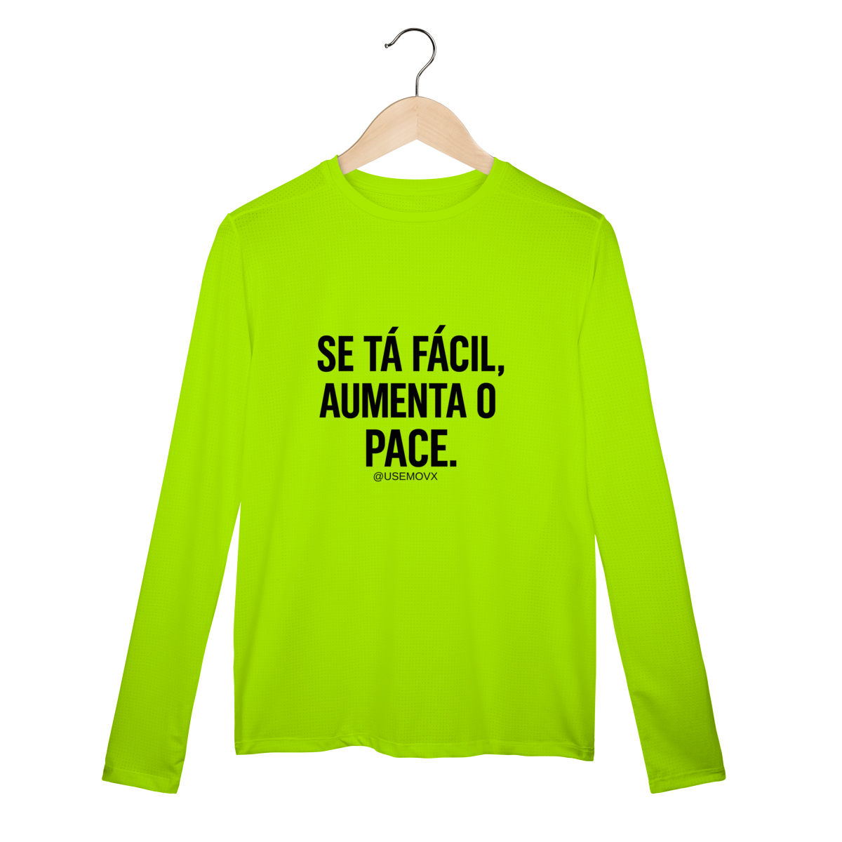 Nome do produto Corre Problemas Camisa Manga Longa Sport Dry UV