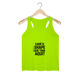 Nome do produto Cadê o Shape Regata Fem Sportv Dry UV