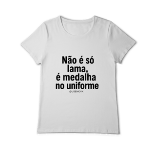 Nome do produto Medalha no uniforme Baby Long Pima