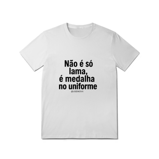 Nome do produto Medalha no uniforme T-Shirt Quality
