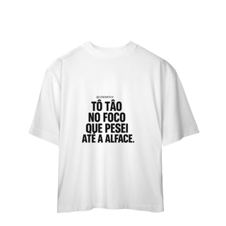 Nome do produto Foco Camiseta Oversized