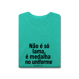 Nome do produto Medalha no uniforme T-Shirt Estonada