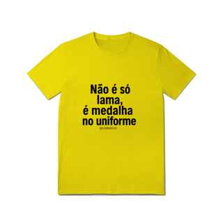 Nome do produto Medalha no uniforme T-Shirt Quality