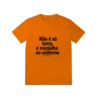 Nome do produto Medalha no uniforme T-Shirt Quality