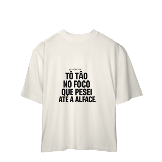 Nome do produto Foco Camiseta Oversized