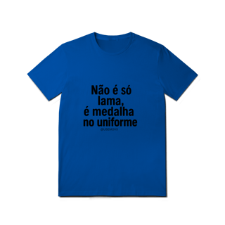 Nome do produto Medalha no uniforme T-Shirt Quality