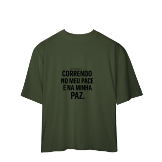 Nome do produto Minha Paz Camiseta Oversized